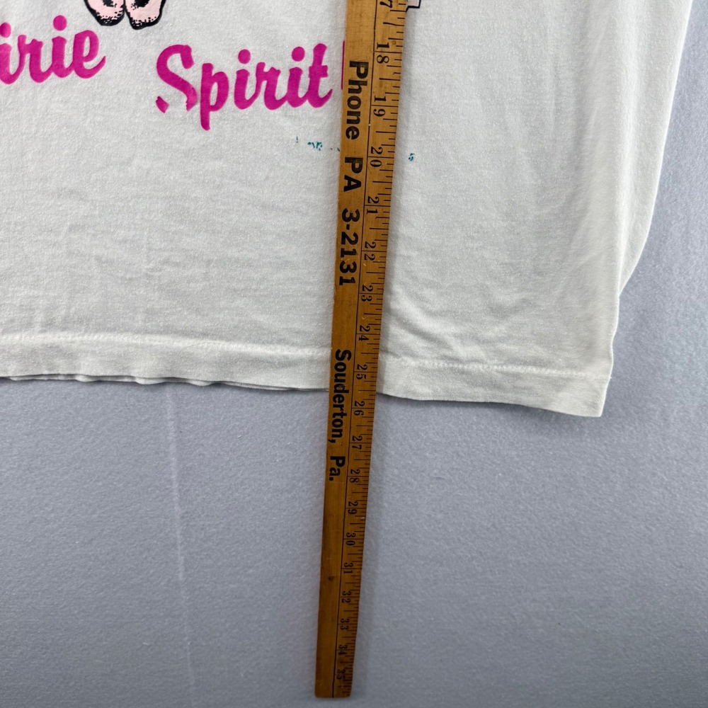 Vtg 80s Prairie Spirit T-Shirt XL USA Single Stitch Western Cow Skull Graphic - Picture 9 of 9